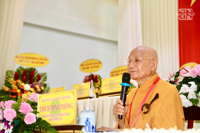 Trưởng lão Hòa thượng Thích Minh Thông khai đạo giới tử Trưởng lão Hòa thượng Thích Minh Thông khai đạo giới tử