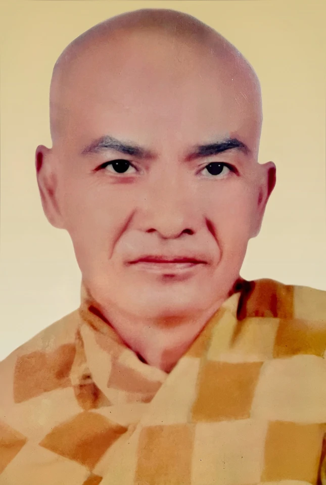 Chân dung Thượng tọa Thích Minh Tấn, trụ trì tịnh xá Ngọc Thanh (TP.Thủ Đức)