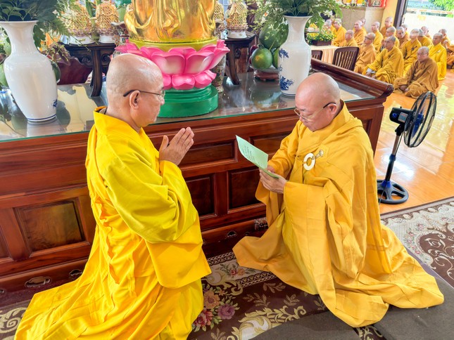 Nhị vị tôn đức đối thú an cư tại chùa Thiên Minh