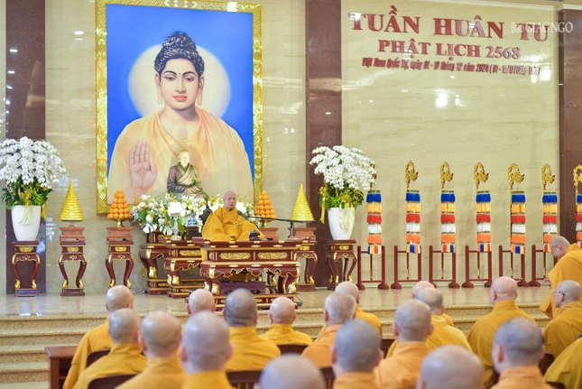 "Tăng Ni có tu tập là có trang nghiêm tự thân, góp phần trang nghiêm đoàn thể Tăng-già, phát triển Giáo hội"