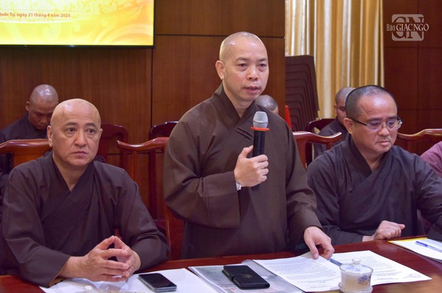 Thượng tọa Thích Quang Thạnh, Phó Trưởng ban Trị sự kiêm Trưởng ban Giáo dục Phật giáo TP.HCM, Trưởng ban Điều phối tình nguyện viên Đại lễ Vesak