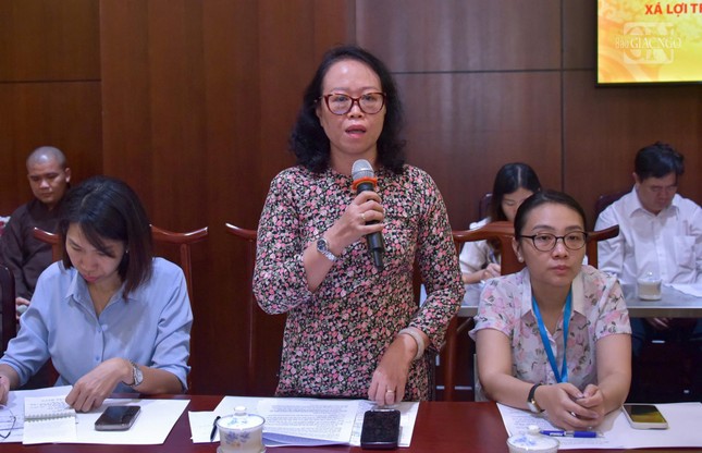 Bà Trần Thị Ngọc Liên, Phó Giám đốc Ngân hàng Nhà nước Việt Nam chi nhánh TP.HCM (Khu vực II)