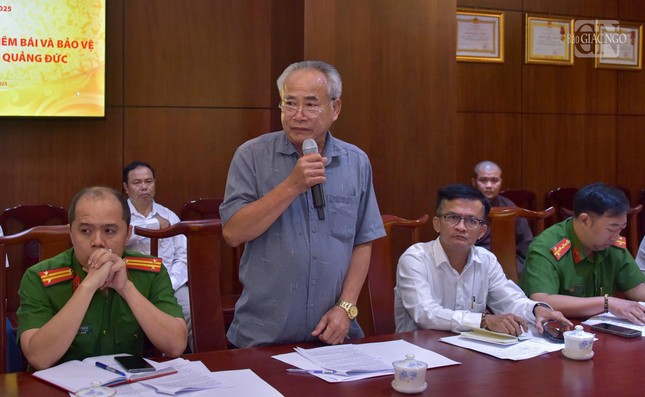 Đại diện Cục An ninh nội địa - Bộ Công an tham dự