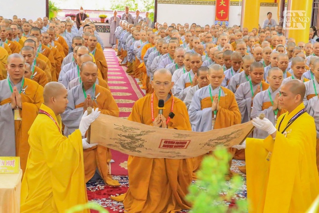 Ban Nghi lễ Phật giáo tỉnh Đồng Tháp cung an chức sự