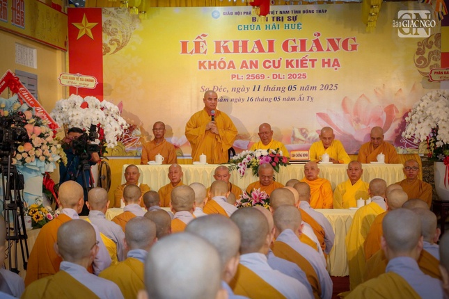 Toàn tỉnh Đồng Tháp có 5 điểm An cư kiết hạ tập trung: chùa Thiên Phước dành cho chư Tăng, chùa Hải Huệ dành cho chư Ni, chùa Thanh Lương dành cho Tăng sinh Trường Trung cấp Phật học tỉnh, chùa Phước Huệ dành cho Ni sinh Trường Trung cấp Phật học tỉnh và chùa Hưng Thiền dành cho chư Ni nội tự