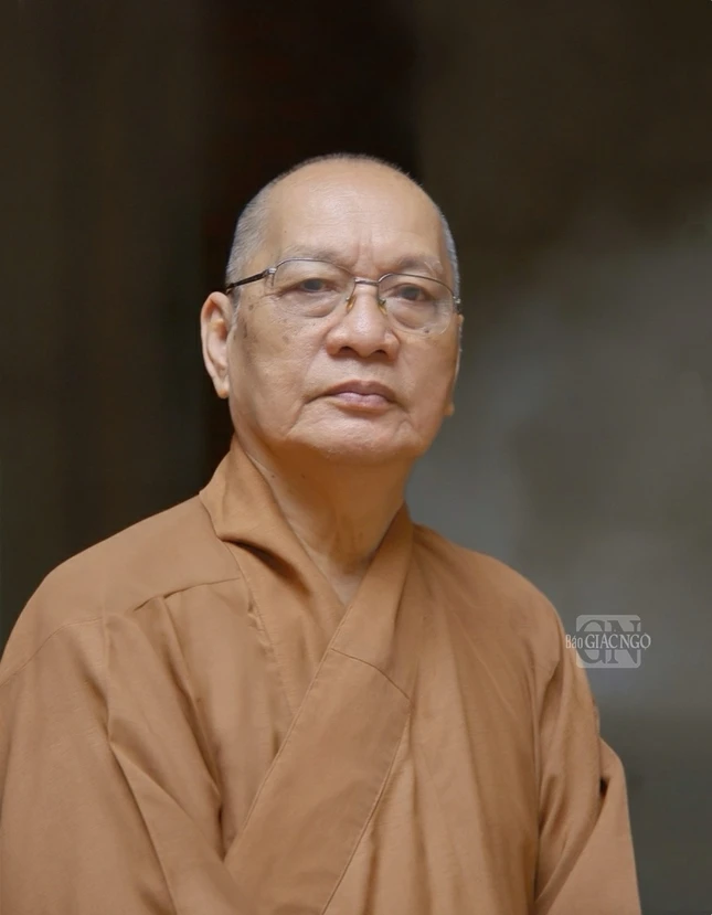 Hòa thượng Thích Thiện Tánh hiện là Phó Chủ tịch Hội đồng Trị sự, Cố vấn Ban Trị sự GHPGVN TP.HCM - Ảnh: Bảo Toàn