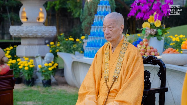 Đại lão Hòa thượng Thích Trí Quảng quang lâm chứng minh