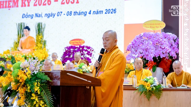 Thượng tọa Thích Minh Trì, Phó ban Trị sự thông qua Nội quy đại hội