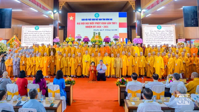 Tân Ban Trị sự GHPGVN tỉnh Đồng Nai nhiệm kỳ 2026-2031 ra mắt đại hội