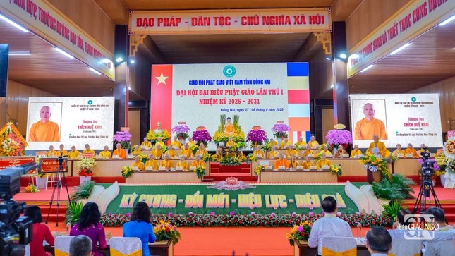 Tiểu ban Nhân sự trình danh sách nhân sự tham gia Ban Trị sự GHPGVN tỉnh Đồng Nai, nhiệm kỳ 2026-2031 đã được đại hội thông qua tại phiên trù bị