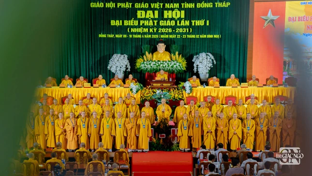 Tân ban Trị sự phát biểu nhận nhiệm vụ