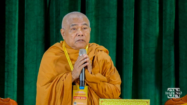 Hòa thượng Thích Giác Toàn ban đạo từ