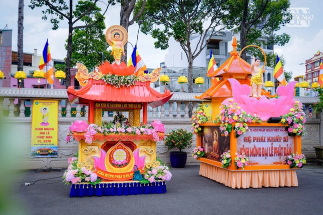 Toàn bộ buổi lễ sẽ được truyền hình trực tiếp trên kênh Giác Ngộ TV, báo điện tử Giác Ngộ online và các nền tảng số của Báo Giác Ngộ