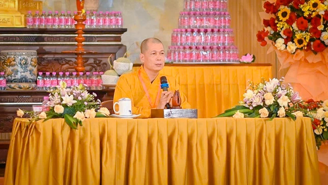 Thượng tọa Thích Thiện Thật chia sẻ Phật pháp