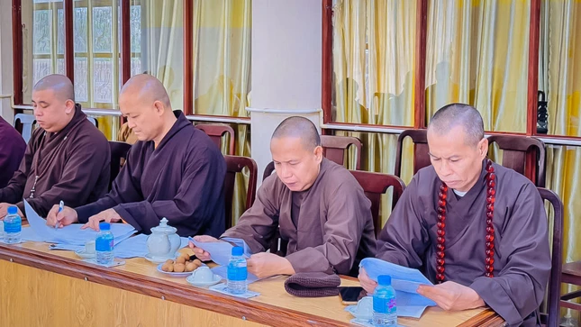 Chư tôn đức Ban Thường trực Ban Trị sự GHPGVN tỉnh Đồng Nai
