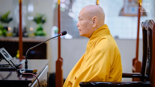 Trưởng lão Hòa thượng Thích Thiện Nhơn sách tấn đại chúng về ý nghĩa, giá trị tu tập trong ba tháng an cư