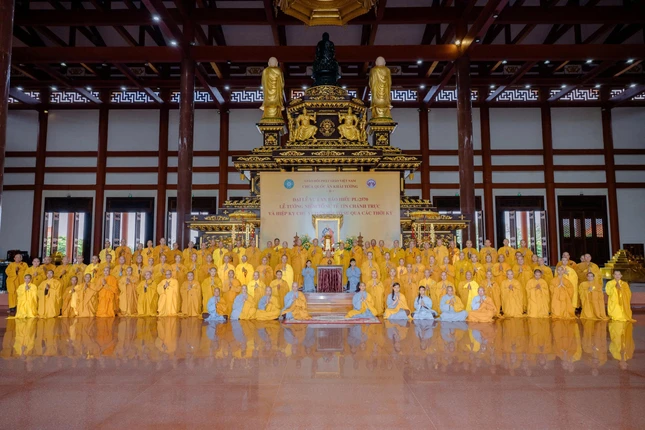 Trường hạ chùa Quốc Ân Khải Tường là điểm chư Tăng Phật giáo TP.Đồng Nai (khu vực VII và VIII) tập trung tác pháp an cư