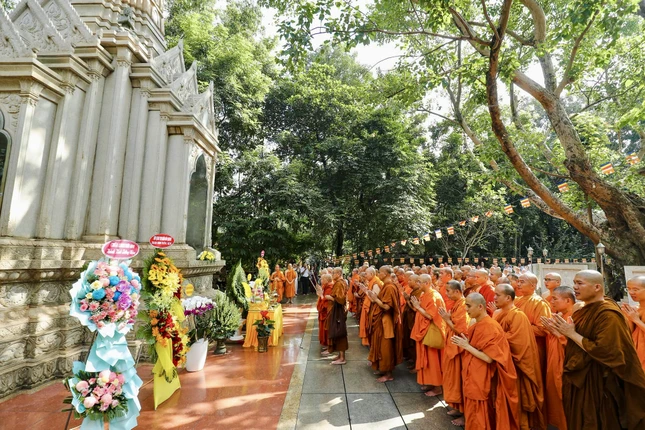 Tứ chúng môn hạ hệ phái Phật giáo Nam tông kinh hiện diện tham dự