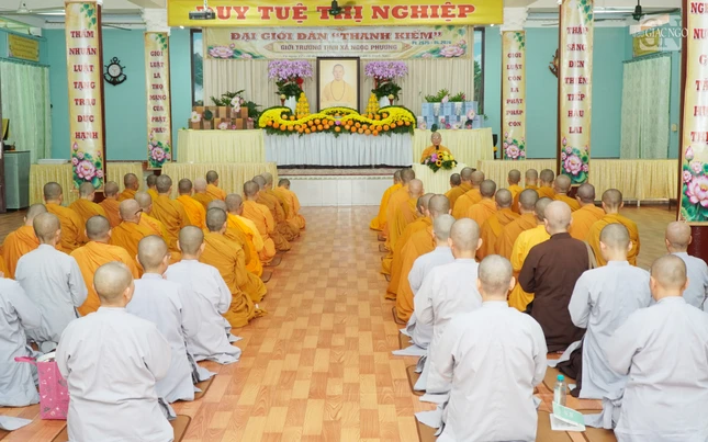 8 giờ sáng mai, 15-9, Đại giới đàn Thanh Kiểm Phật lịch 2570 chính thức khai mạc tại Việt Nam Quốc Tự, P.Hòa Hưng (TP.HCM)