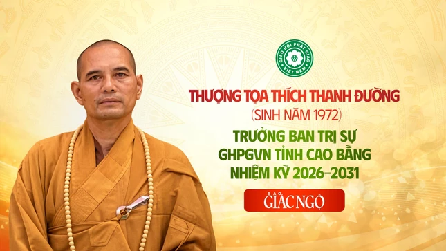 Thượng tọa Thích Thanh Đường kế nhiệm Hòa thượng Thích Gia Quang
