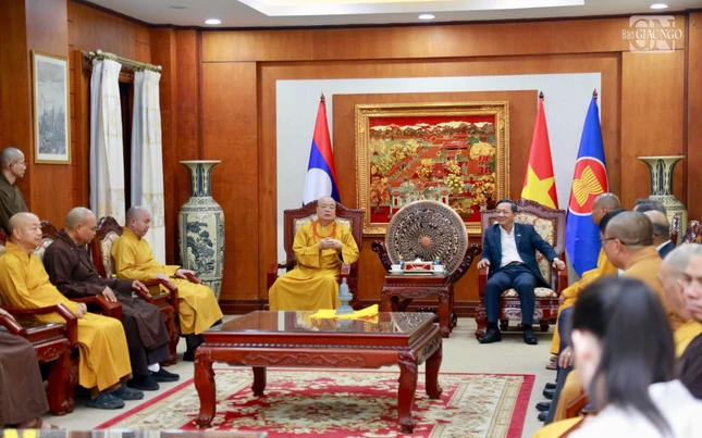 Quang cảnh buổi thăm