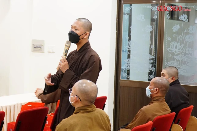 Chư tôn đức khách mời đã có những chia sẻ tâm huyết về lĩnh vực truyền thông Phật giáo Chư tôn đức khách mời đã có những chia sẻ tâm huyết về lĩnh vực truyền thông Phật giáo