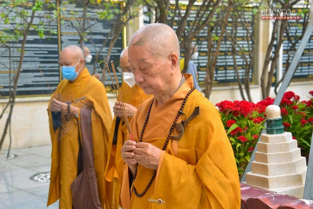 Lắng lòng tưởng niệm bậc cao Tăng đã có công đức sâu dày với Đạo pháp và Giáo hội