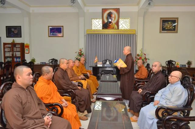 Phiên họp của Thường trực Ban trị sự Phật giáo TP.Đà Nẵng vào sáng 6-7 nhằm rà soát công tác chuẩn bị cho Đại hội đại biểu Phật giáo thành phố lần thứ VI - Ảnh: Phật giáo Đà Nẵng Phiên họp của Thường trực Ban trị sự Phật giáo TP.Đà Nẵng vào sáng 6-7 nhằm rà soát công tác chuẩn bị cho Đại hội đại biểu Phật giáo thành phố lần thứ VI - Ảnh: Phật giáo Đà Nẵng