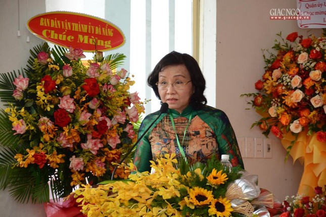 Bà Ngô Thị Kim Yến, Phó Chủ tịch UBND TP.Đà Nẵng phát biểu chúc mừng Bà Ngô Thị Kim Yến, Phó Chủ tịch UBND TP.Đà Nẵng phát biểu chúc mừng