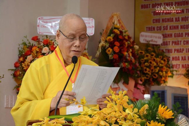 Hòa thượng Thích Thiện Toàn, Trưởng Tiểu ban Nhân sự Đại hội đọc danh sách dự kiến giới thiệu tân Ban Trị sự Phật giáo TP.Đà Nẵng nhiệm kỳ VI Hòa thượng Thích Thiện Toàn, Trưởng Tiểu ban Nhân sự Đại hội đọc danh sách dự kiến giới thiệu tân Ban Trị sự Phật giáo TP.Đà Nẵng nhiệm kỳ VI