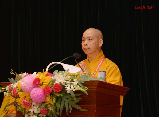 Thượng tọa Thích Quang Thạnh, Ủy viên Hội đồng Trị sự, Phó Chánh Văn phòng II Trung ương Giáo hội điều phối chương trình