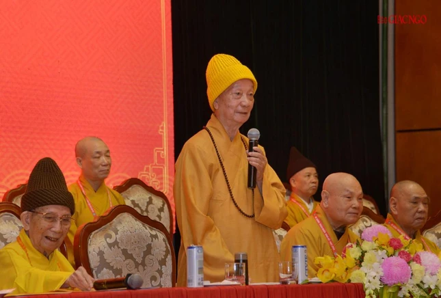 Trưởng lão Hòa thượng Quyền Pháp chủ GHPGVN đạo từ Trưởng lão Hòa thượng Quyền Pháp chủ GHPGVN đạo từ