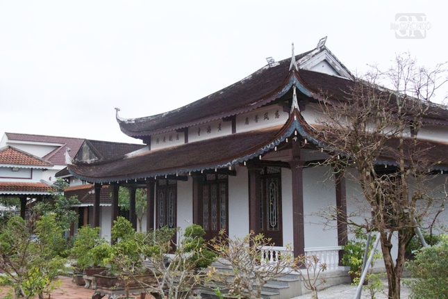 Một góc chùa Hoàng Mai ngày nay Một góc chùa Hoàng Mai ngày nay