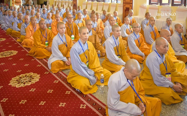 Giới trường Tăng tại chùa chùa Linh Sơn Phước Trung