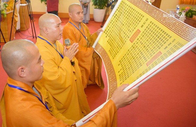 Cung an chức sự Đại giới đàn Tâm Hòa X