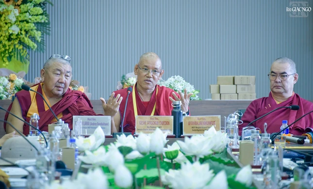 Lạt-ma Geshe Jangchub Choeden, Phó Chủ tịch ABCP điều phối chương trình nghị sự