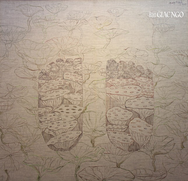 Dấu tịnh của họa sĩ Võ Quang Hoành