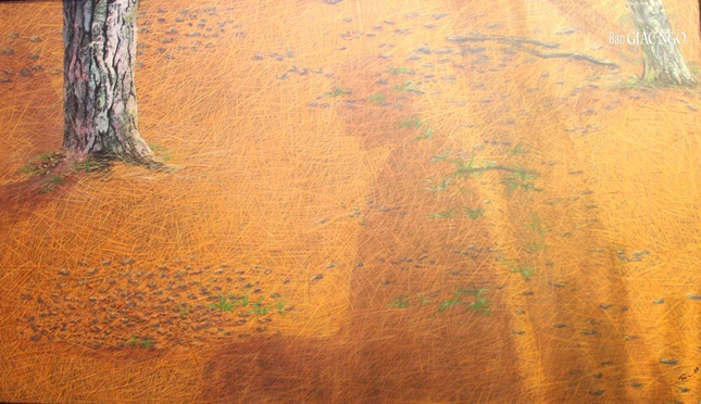 Hình bóng thiền nhân của họa sĩ Hoàng Thanh Phong Hình bóng thiền nhân của họa sĩ Hoàng Thanh Phong