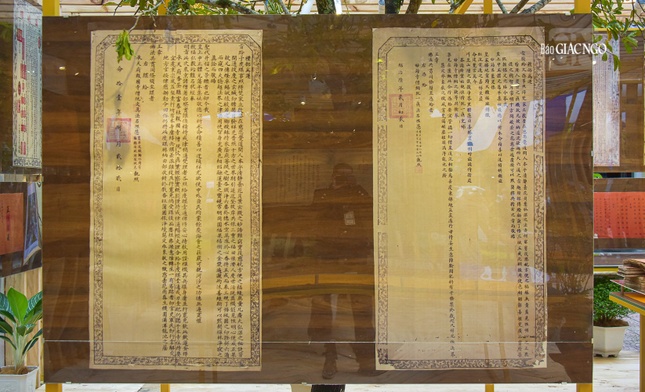 Nhiều bản Hộ giới điệp của các vị Tổ sư có niên đại từ thời Minh Mạng, Thiệu Trị với những đặc trưng văn bản riêng của thời kỳ này