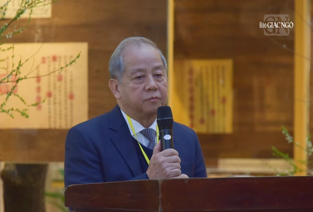 Ông Phan Ngọc Thọ, Phó Bí thư Thường trực Tỉnh ủy Thừa Thiên Huế phát biểu