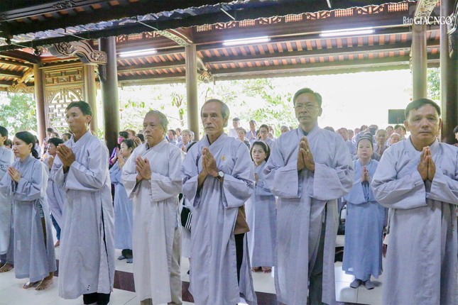 Đông đảo Phật tử tham dự