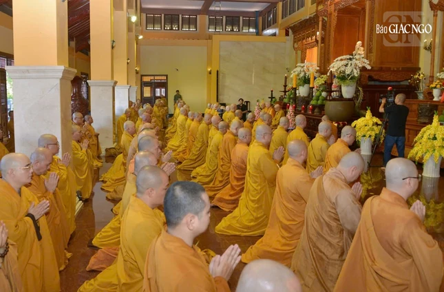 Đức Pháp chủ nhấn mạnh rằng nếu nơi nào, thời nào y cứ theo Luật tạng mà hành trì, thời đó Phật giáo hưng thịnh. Thời nào xao lãng sự hành trì theo Luật tạng thì Phật giáo suy vi