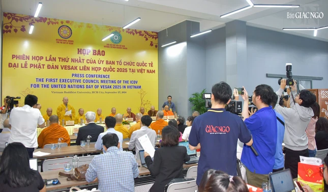 Buổi họp báo thông tin về Đại lễ Vesak Liên Hiệp Quốc 2025