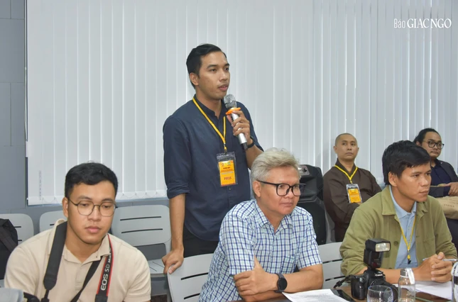 Đại diện Báo Giác Ngộ