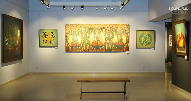 Một góc không gian tại triển lãm