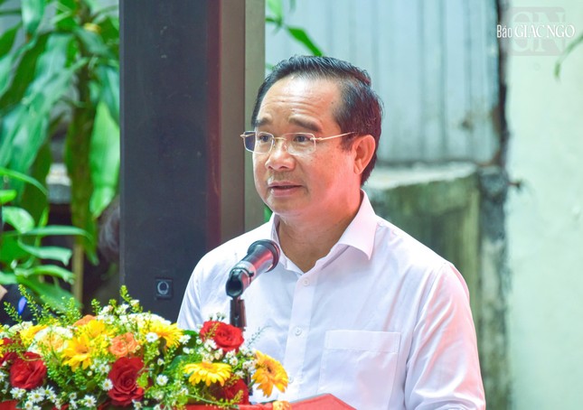 Chủ tịch UBND TP.HCM Nguyễn Văn Được phát biểu tại buổi khai trương