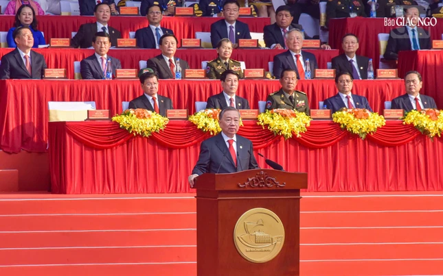 Tổng Bí thư Tô Lâm đọc diễn văn tại lễ kỷ niệm