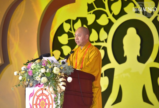 Thượng tọa Thích Đức Thiện, Phó Chủ tịch kiêm Tổng Thư ký Hội đồng Trị sự GHPGVN, Phó Chủ tịch kiêm Tổng Thư ký Ủy ban Tổ chức Quốc gia Đại lễ Vesak Liên Hiệp Quốc 2025 đã công bố toàn văn Tuyên bố Thành phố Hồ Chí Minh Đại lễ Vesak Liên Hiệp Quốc lần thứ 20 Thượng tọa Thích Đức Thiện, Phó Chủ tịch kiêm Tổng Thư ký Hội đồng Trị sự GHPGVN, Phó Chủ tịch kiêm Tổng Thư ký Ủy ban Tổ chức Quốc gia Đại lễ Vesak Liên Hiệp Quốc 2025 đã công bố toàn văn Tuyên bố Thành phố Hồ Chí Minh Đại lễ Vesak Liên Hiệp Quốc lần thứ 20