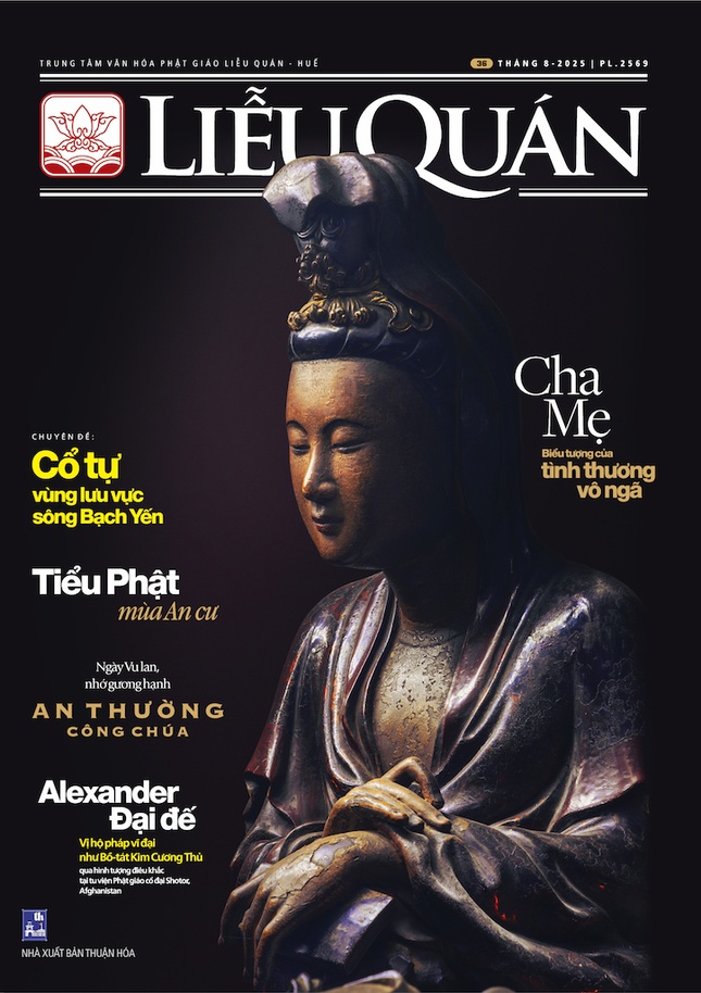 Bìa ấn phẩm Liễu Quán số 36, phát hành mùa Vu lan Phật lịch 2569