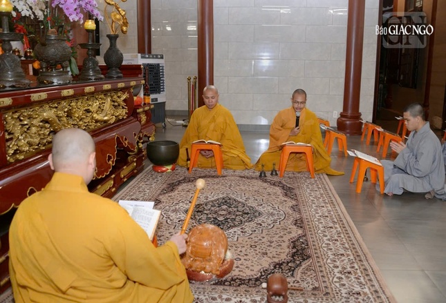 Thời khóa trì tụng kinh Địa Tạng vào 18 giờ, bắt đầu từ ngày 15 đến ngày 29-7-Ất Tỵ (6-9 đến 20-9-2025), tại chánh điện chùa Phổ Quang